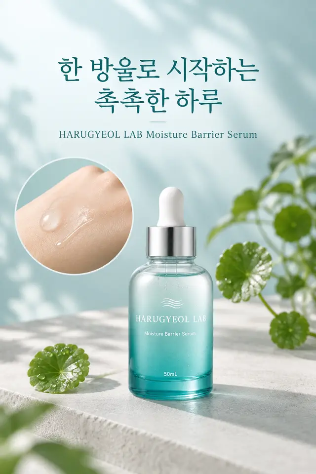 화장품 · 하루결랩 수분장벽 세럼 인트로