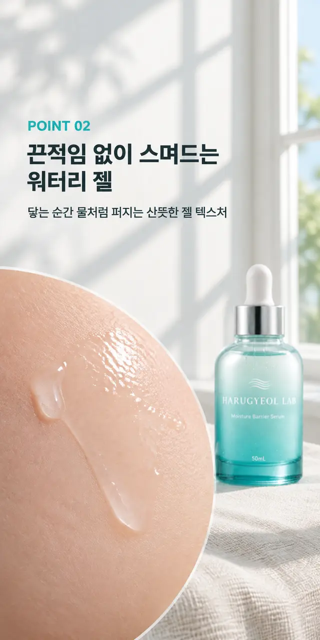 화장품 · 하루결랩 수분장벽 세럼 포인트