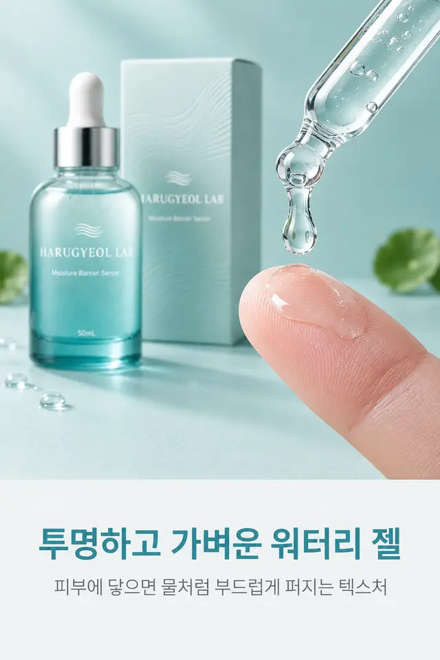 화장품 · 하루결랩 수분장벽 세럼 제형