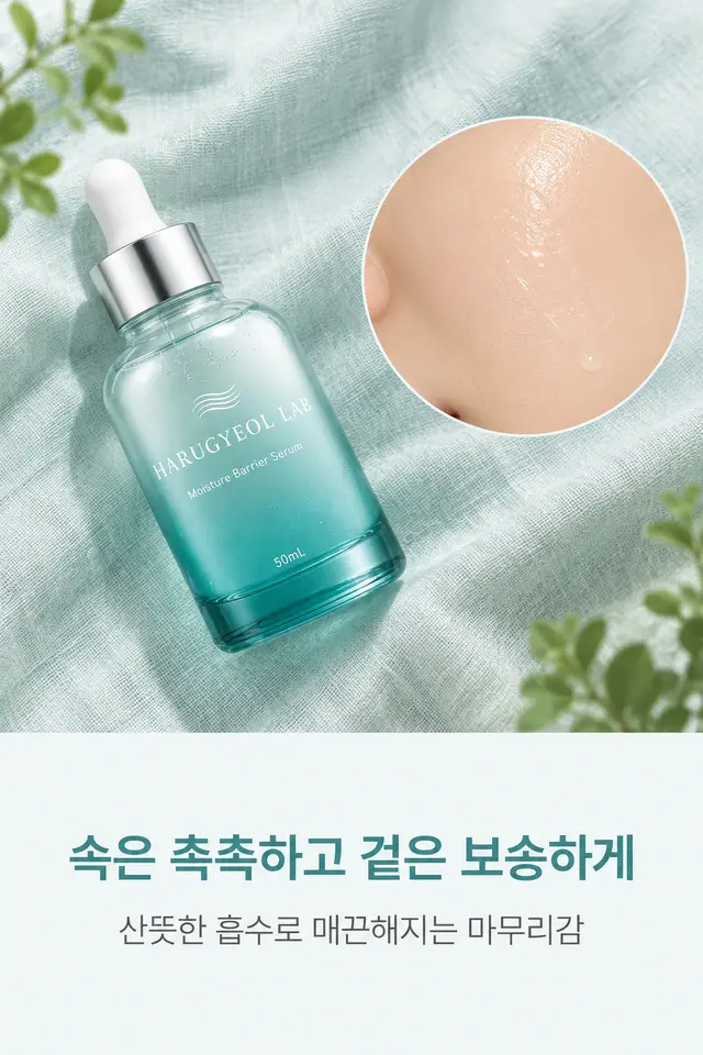 화장품 · 하루결랩 수분장벽 세럼 사용감